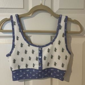 Z Supply Crop Lounge Top